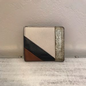 fossil mini wallet